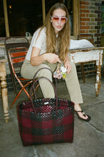 Load image into Gallery viewer, Lily XL Black + Burgundy