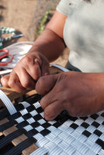 Load image into Gallery viewer, Lily Brown + Cream - Large