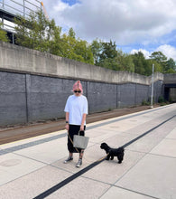 Load image into Gallery viewer, Shayna Black + Off White - Medium - LALO THE SHOP